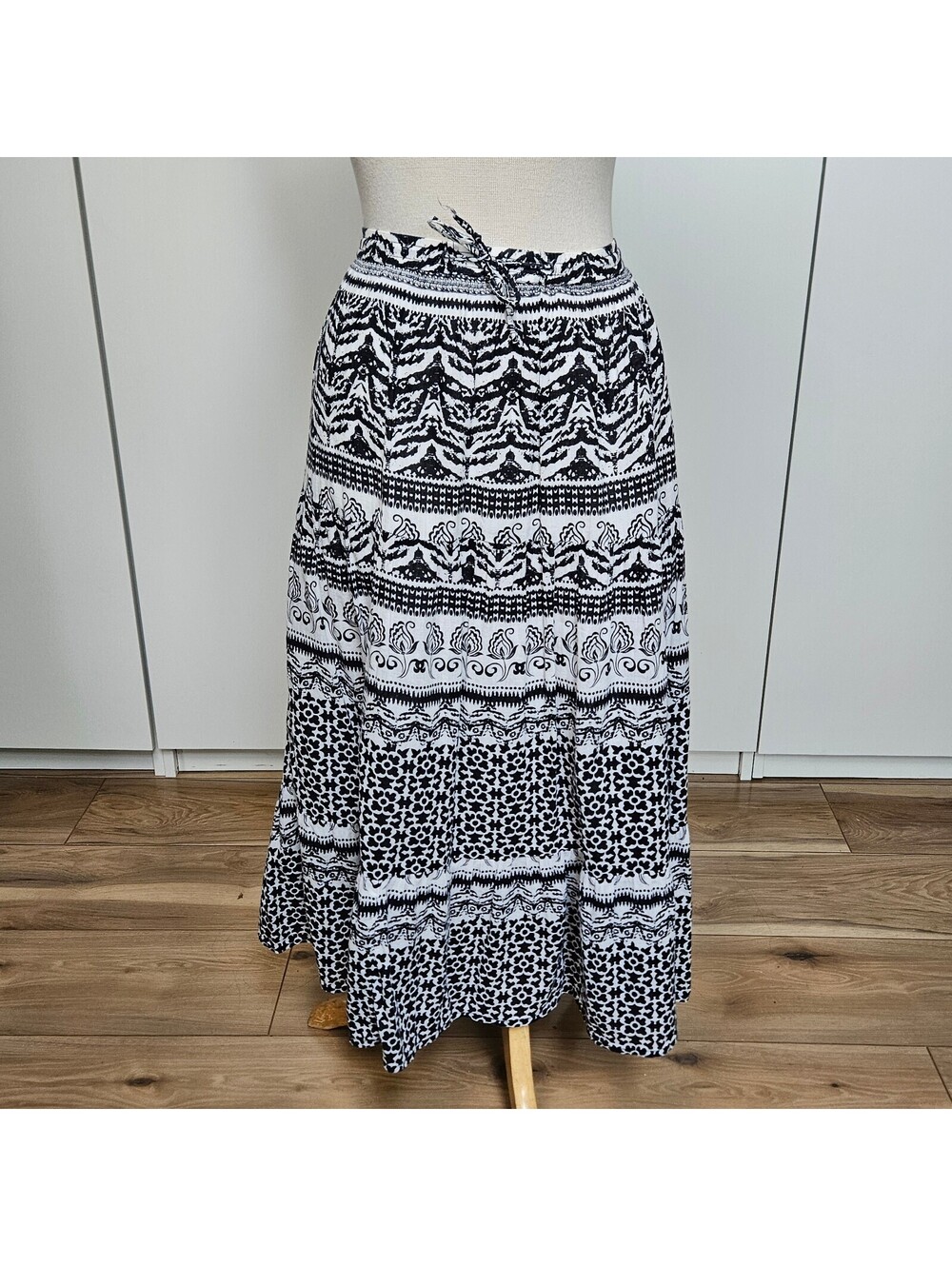 vintage 100% cotton skirt jane ashley